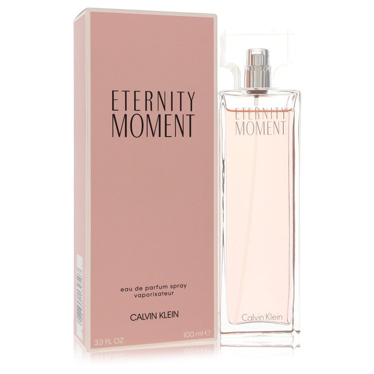 Eternity Moment by Calvin Klein Eau De Parfum Spray 3.4 oz Eternity Moment by Calvin Klein Eau De Parfum Spray 3.4 oz